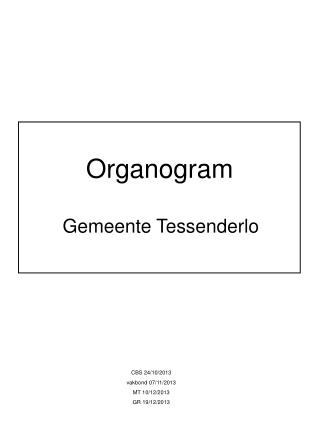 Organogram