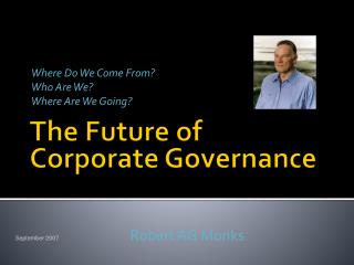 The Future of Corporate Governance