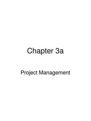 Chapter 3 a