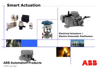 Electrical Actuators / Electro-Pneumatc Positioners