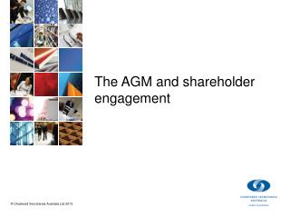 The AGM and shareholder engagement