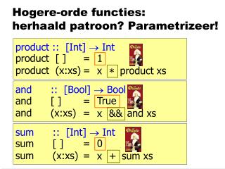 Hogere-orde functies: herhaald patroon? Parametrizeer!