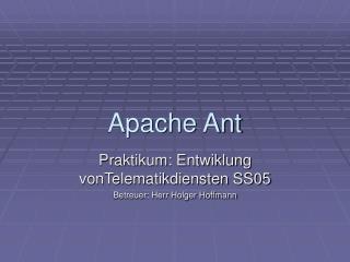 Apache Ant