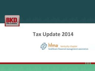Tax Update 2014