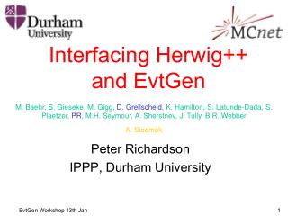 Interfacing Herwig++ and EvtGen