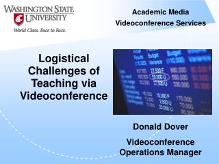 Academic Media Videoconference Services