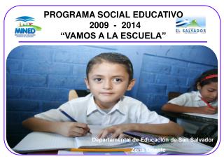 Departamental de Educación de San Salvador Zona Oriente