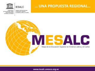 … una propuesta regional…