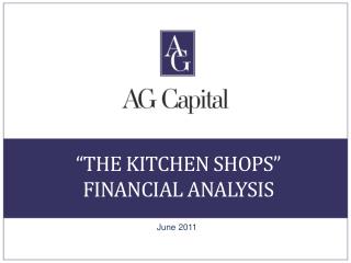 “the Kitchen Shops” Financial Analysis