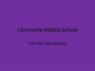 Centreville Middle School