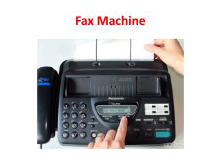 Fax Machine