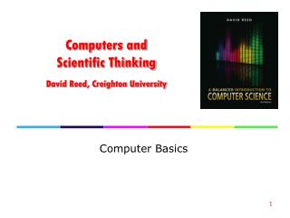 Computers and Scientific Thinking David Reed, Creighton University