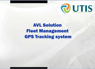 AVL Solution Fleet Management GPS Tracking system