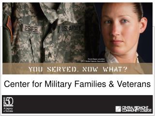 Center for Military Families &amp; Veterans