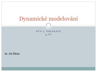 Dynamické modelování