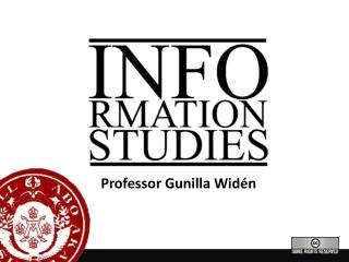Professor Gunilla Widén