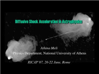 Diffusive Shock Acceleration in Astrophysics