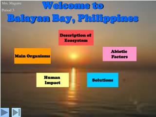 Welcome to Balayan Bay, Philippines