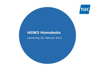 HGW3 Homeboks