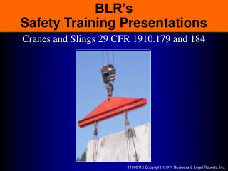 BLR’s Safety Training Presentations