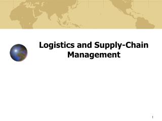 Logistics and Supply-Chain Management