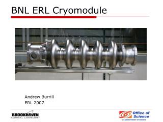 BNL ERL Cryomodule
