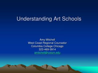 Understanding Art Schools