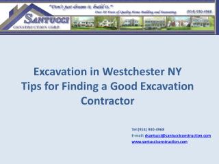 Tips for Finding a Good Excavation Contractor