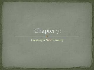Chapter 7:
