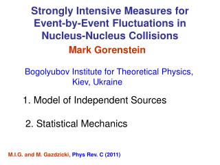 Strongly Intensive Measures for Event-by-Event Fluctuations in Nucleus-Nucleus Collisions