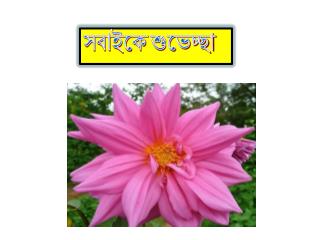 সবাইকে শুভেচ্ছা