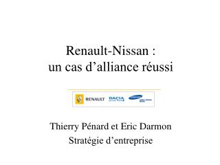 Renault-Nissan : un cas d’alliance réussi