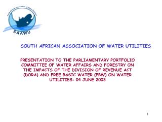 South African Association of Water Utilities