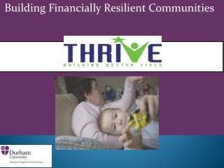 Building Financially Resilient Communities