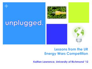 Lessons from the UR Energy Wars Competition