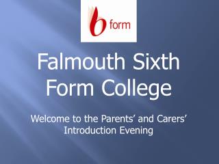 Welcome to the Parents’ and Carers’ Introduction Evening