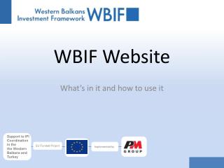 WBIF Website