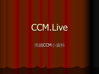 CCM.Live