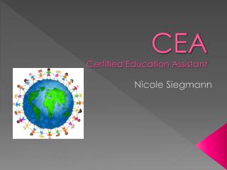 CEA Certified Education Assistant