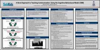 A Novel Approach to Teaching Communication: Using the Cognitive-Behavioural Model (CBM)