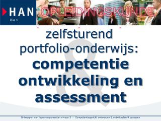 zelfsturend portfolio-onderwijs: