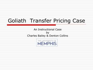 Goliath Transfer Pricing Case