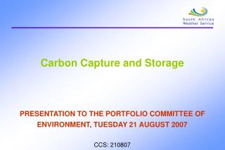 Carbon Capture and Storage