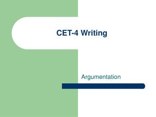 CET-4 Writing