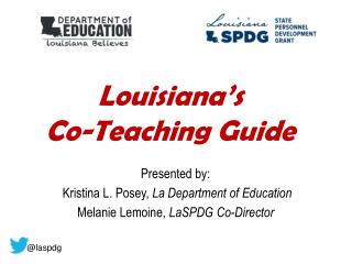 Louisiana’s Co-Teaching Guide