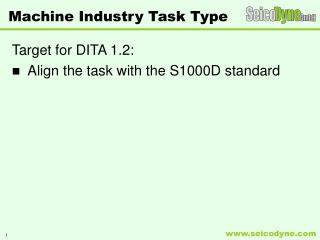 Machine Industry Task Type