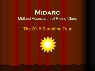 Midarc Midland Association of Riding Clubs
