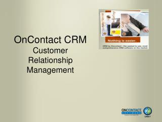 OnContact CRM Customer Relationship Management
