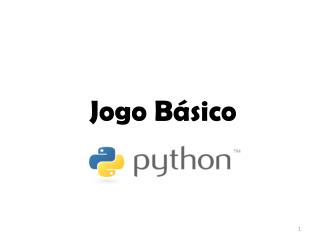 jogo basico python