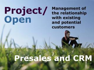 Presales and CRM